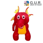 Bigi Basic Red Dragon Animal Scooter