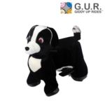 Bigi Basic Black Dog Animal Scooter