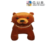 Bigi Basic Brown Bear Animal Scooter